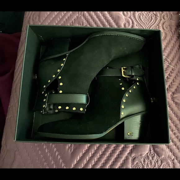 Beautiful Suede Coach Boots Only Worn 